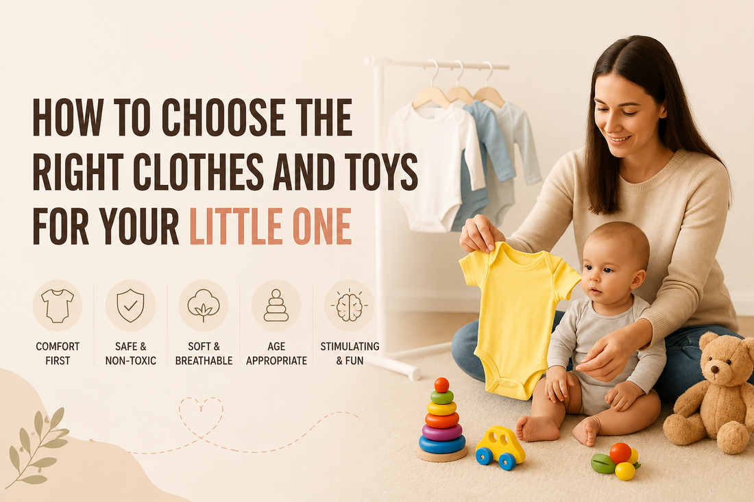 How to Choose the Right Clothes and Toys for Your Little One