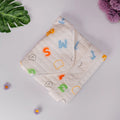 Alphabet – Muslin Hooded Towel With Belt