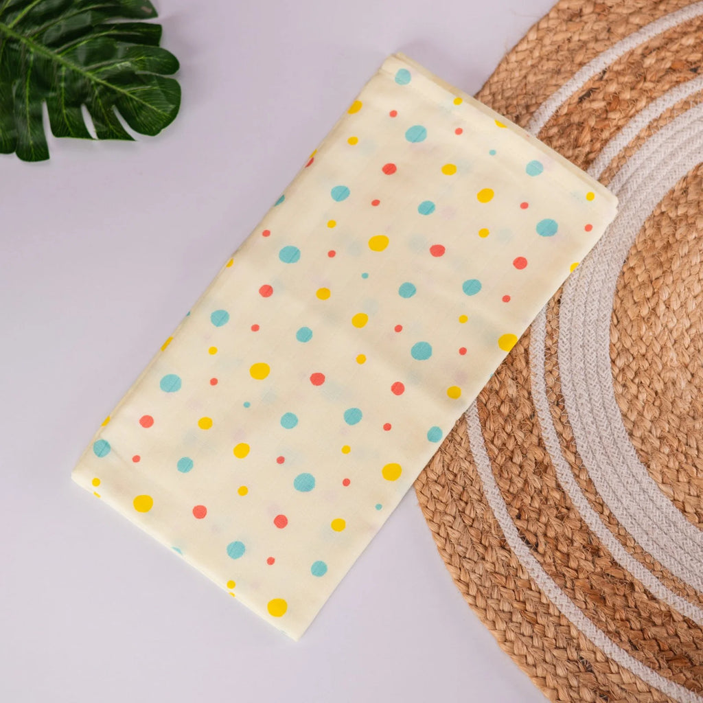 Polka Dots – Muslin Towel