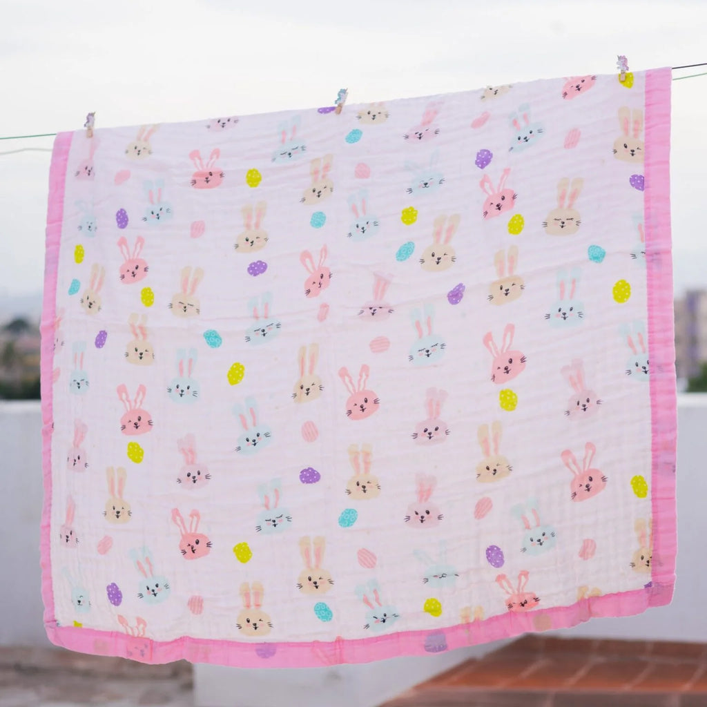 Bunny Face – 6 Layer Blanket 110*110cm