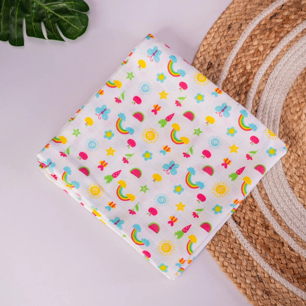 Rainbow – Muslin Swaddle