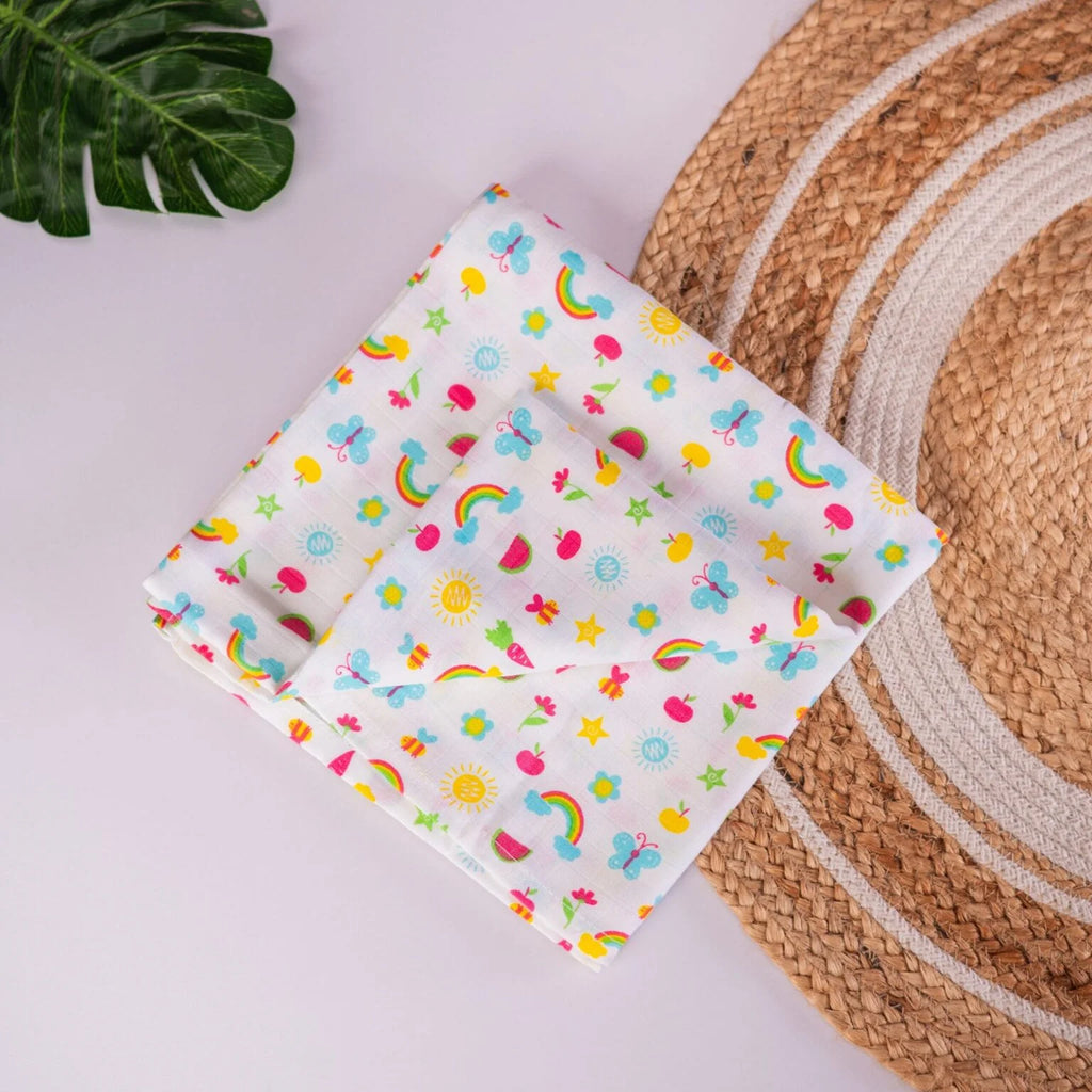 Rainbow – Muslin Swaddle