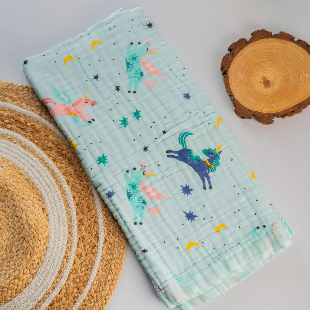 Unicorn – 6 Layer Blanket 110*110cm