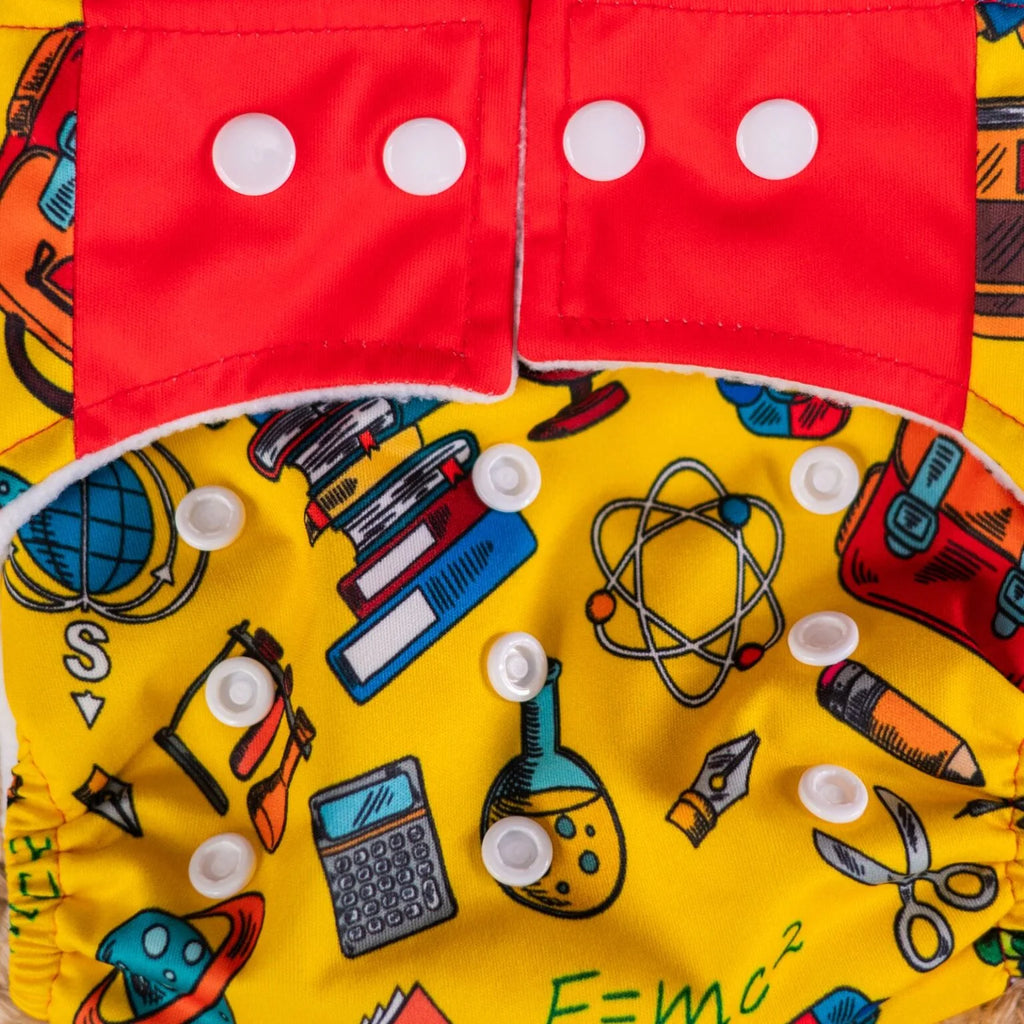The Tiny Tots Organic Reusable Cloth Diapers – Yellow World