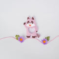 Pink Raccoon – Silicone Teether