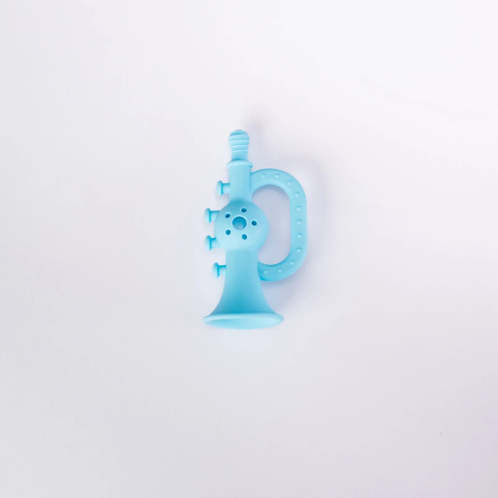 Trumpet Rattle Teether – Blue