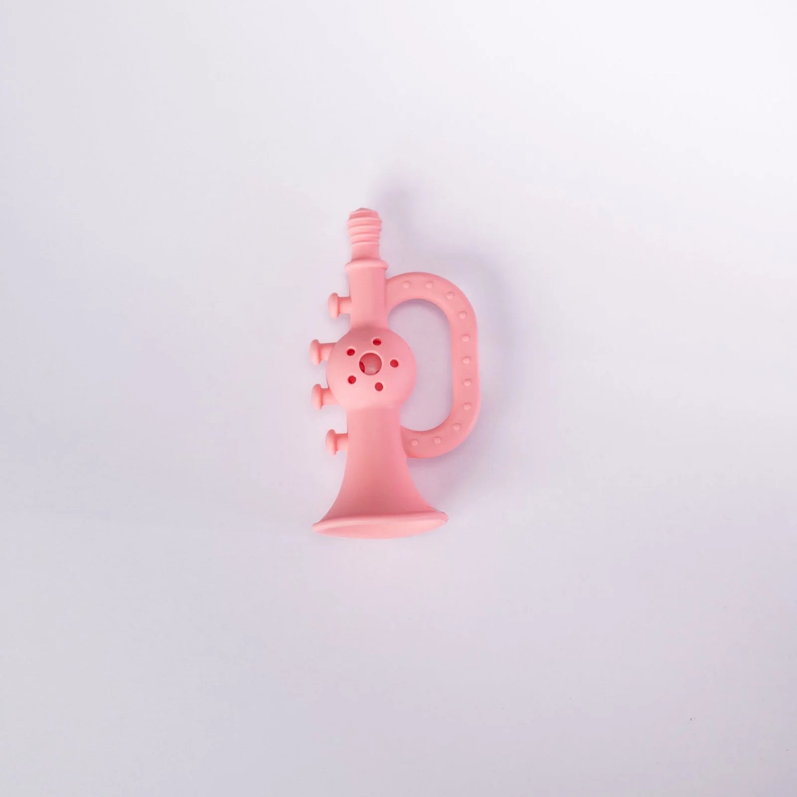 Trumpet Rattle Teether – Pink