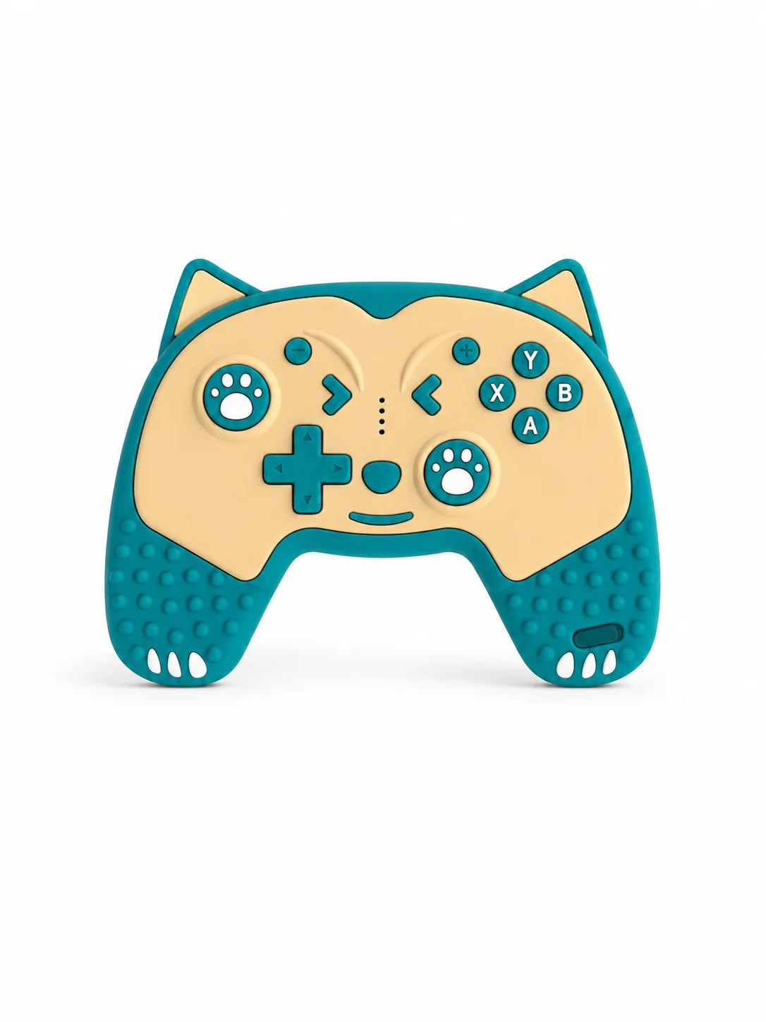 Cat Game Controller (Aqua Blue ) – Silicone Teether