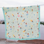 Cosmic Teddy Bear – 6 Layer Blanket 110*110cm