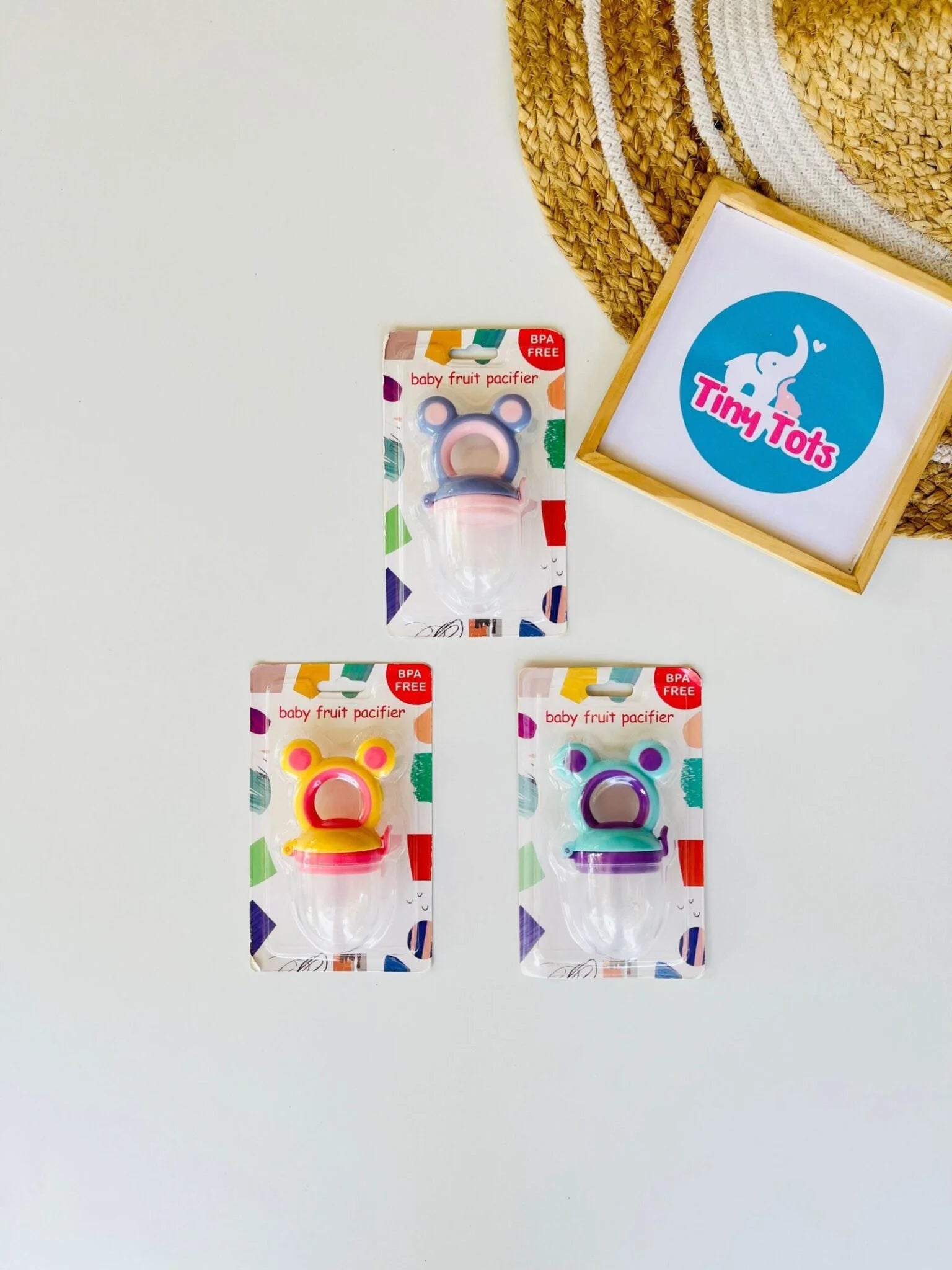 Baby Fruit Pacifier – Yellow