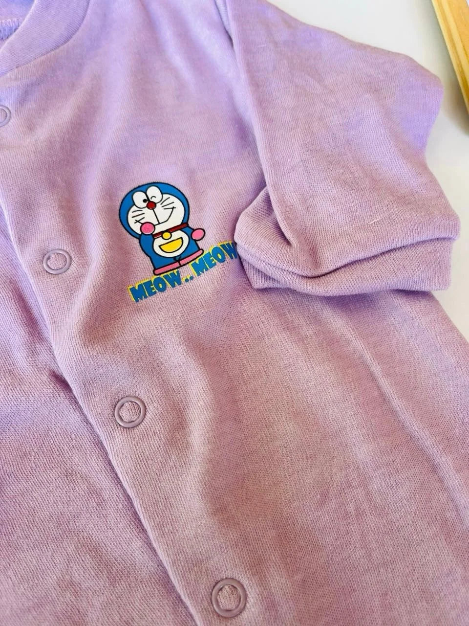 Purple with Doraemon – Sleepsuit