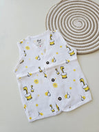 Giraffe – Muslin Button Jabla