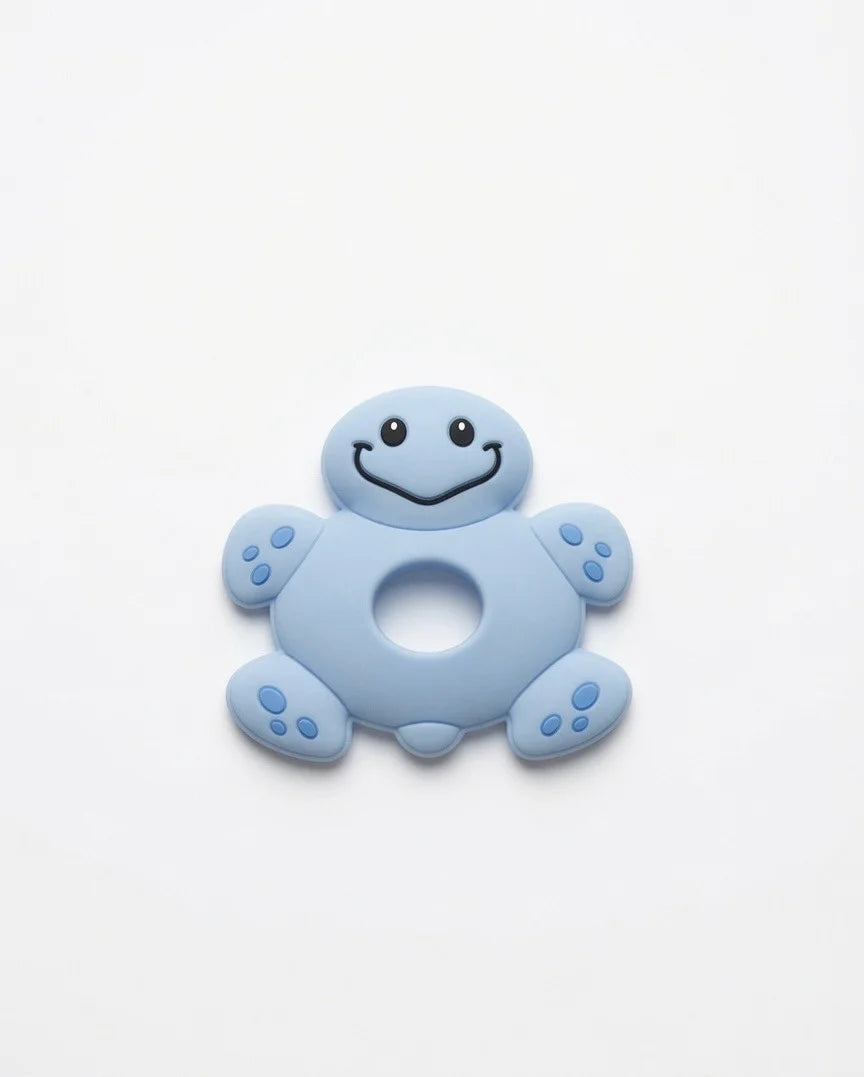 Turtle (Blue) – Silicone Teether