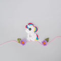White Unicorn- Silicone Teether