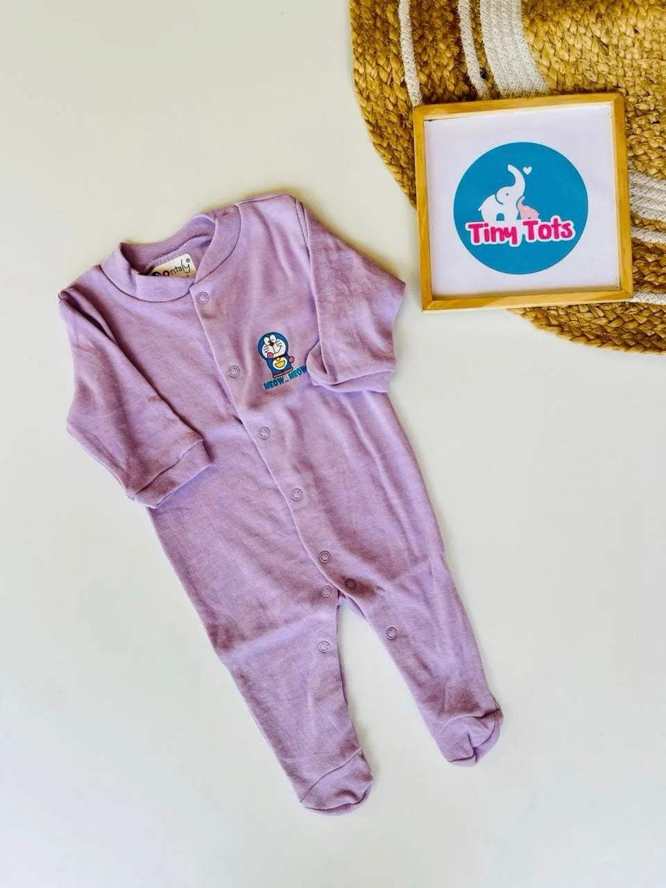 Purple with Doraemon – Sleepsuit