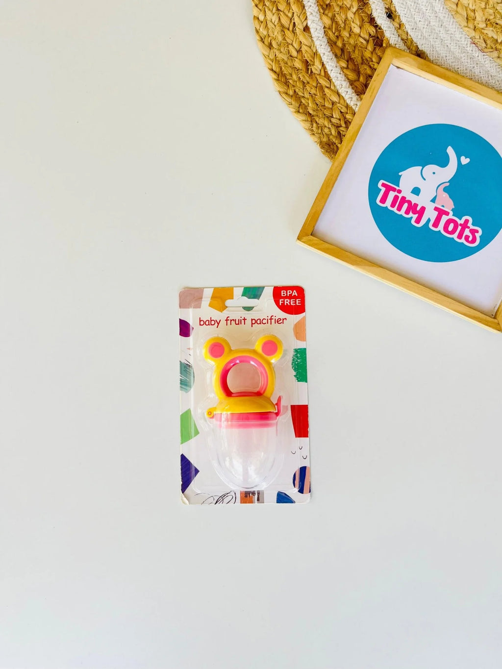 Baby Fruit Pacifier – Yellow
