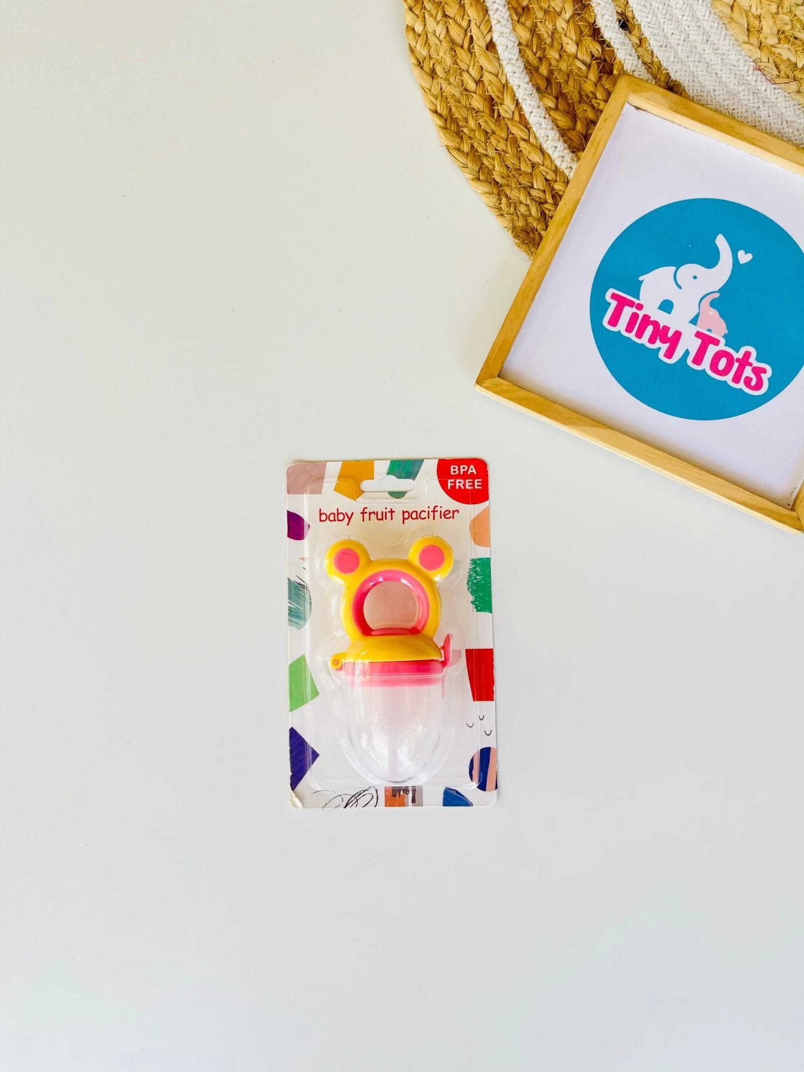 Baby Fruit Pacifier – Yellow