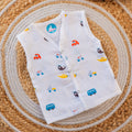 Car – Muslin Button Jabla