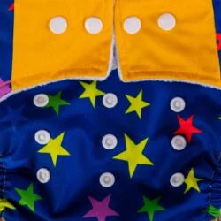 The Tiny Tots Organic Reusable Cloth Diapers – Blue Star