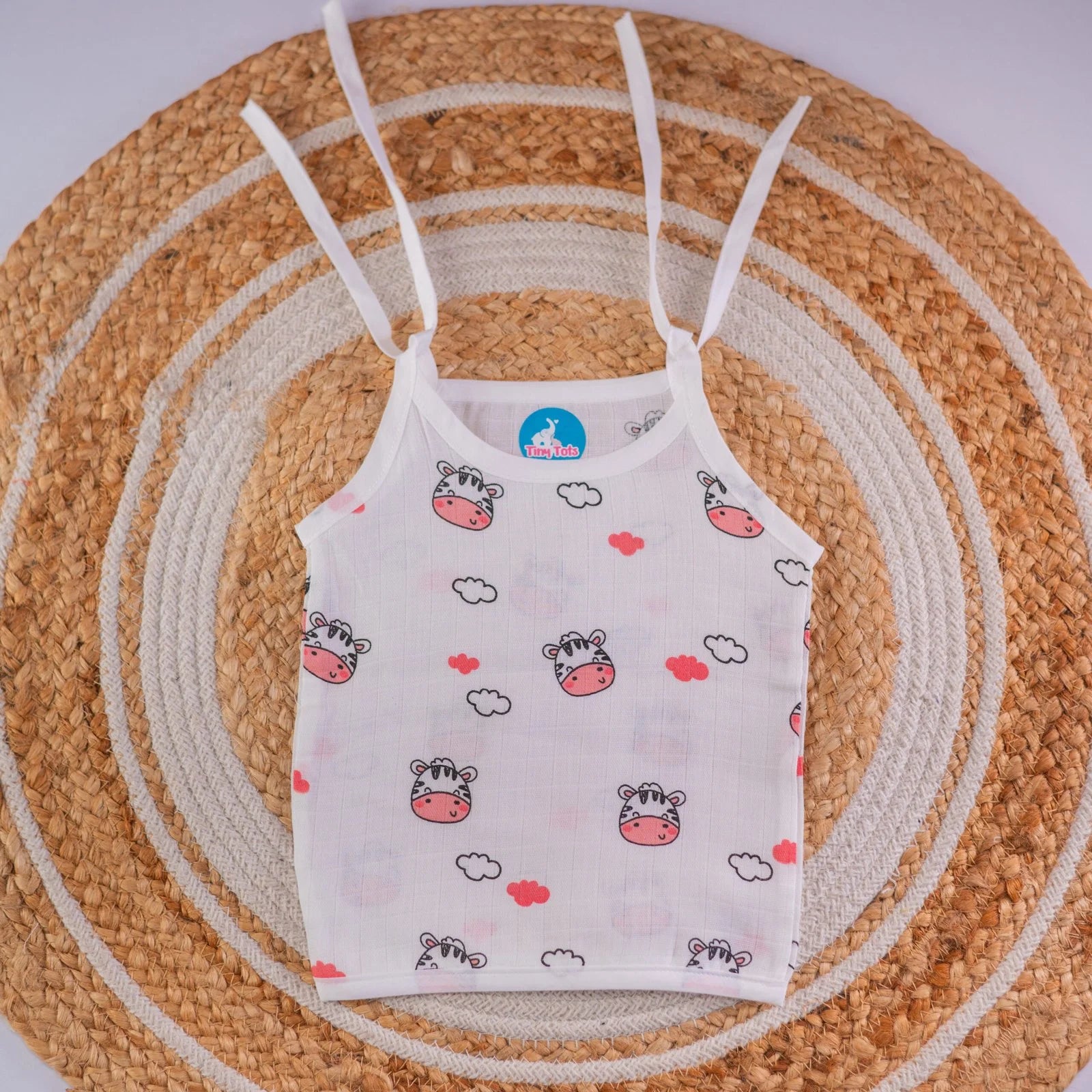 Cow Knot Jabla – 100% Cotton for Newborns