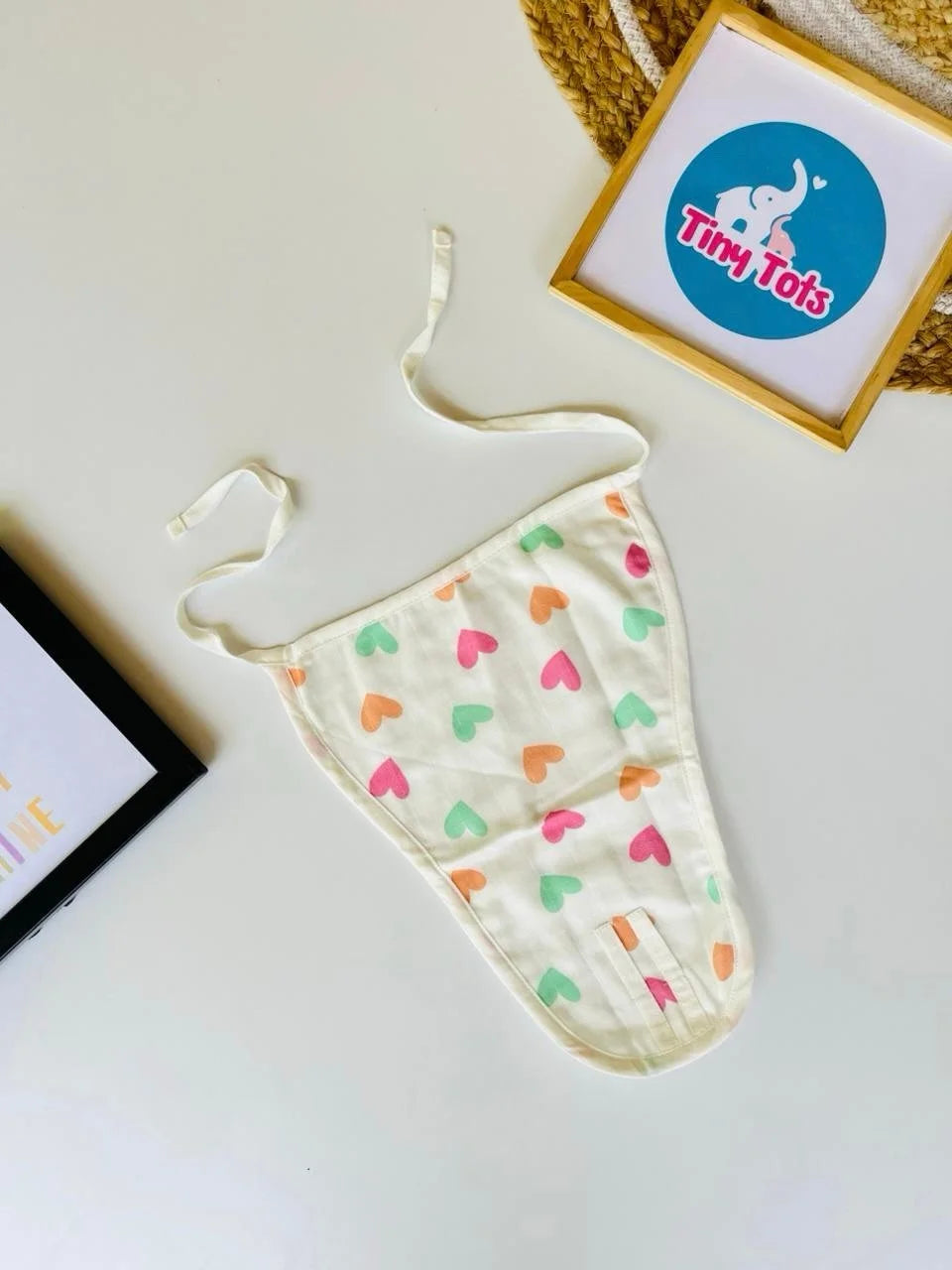 Muslin Nappy – Heart