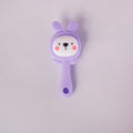Bunny Rattle Teether – Purple