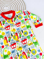 Vehicle Print – Sleepsuit