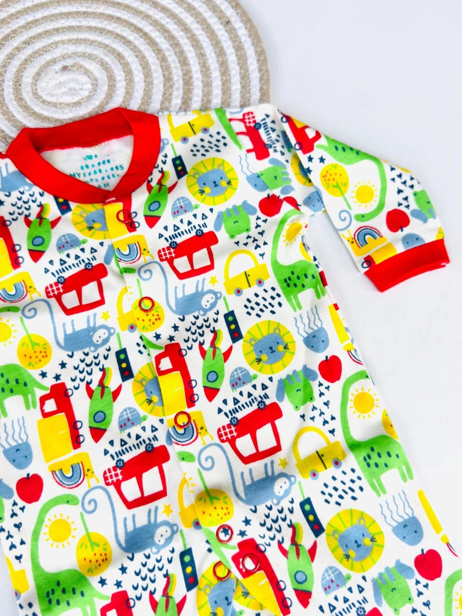 Vehicle Print – Sleepsuit