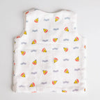 Reversible Muslin Baby Jabla — Boat / Parachute Print