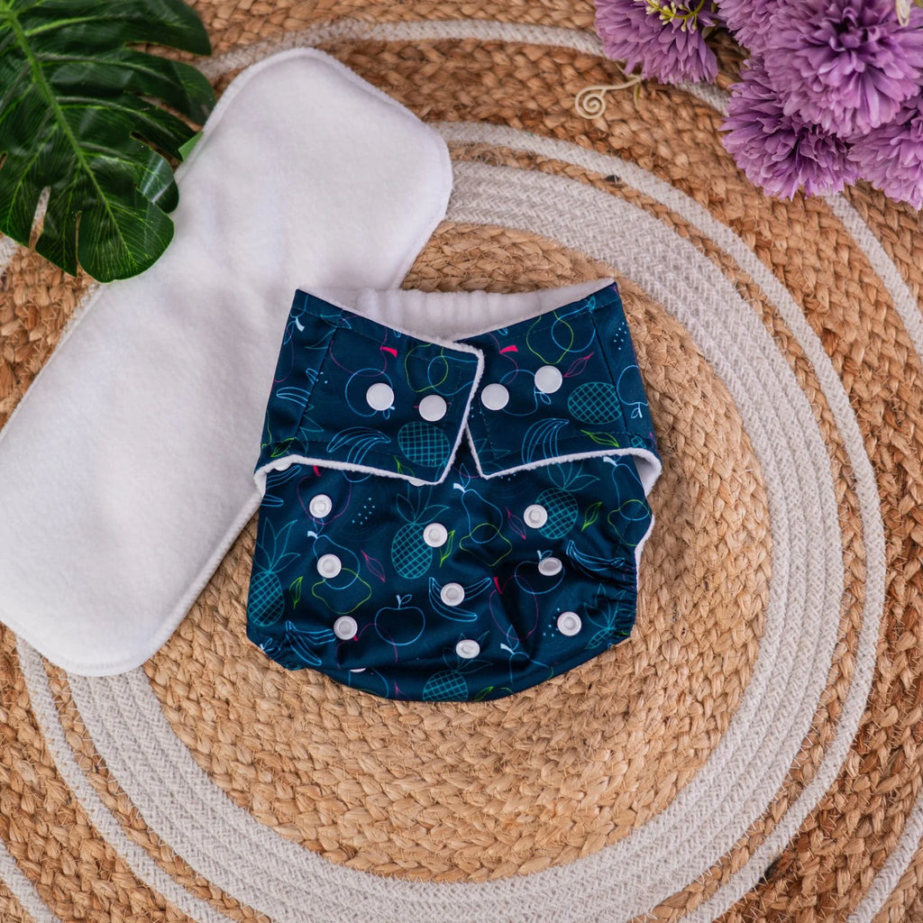 The Tiny Tots Organic Reusable Cloth Diapers – Fruits