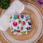 The Tiny Tots Organic Reusable Cloth Diapers – Green Playful