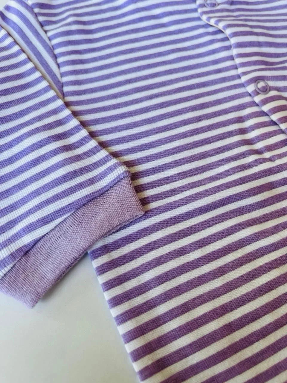 Violet Stripe – Sleepsuit
