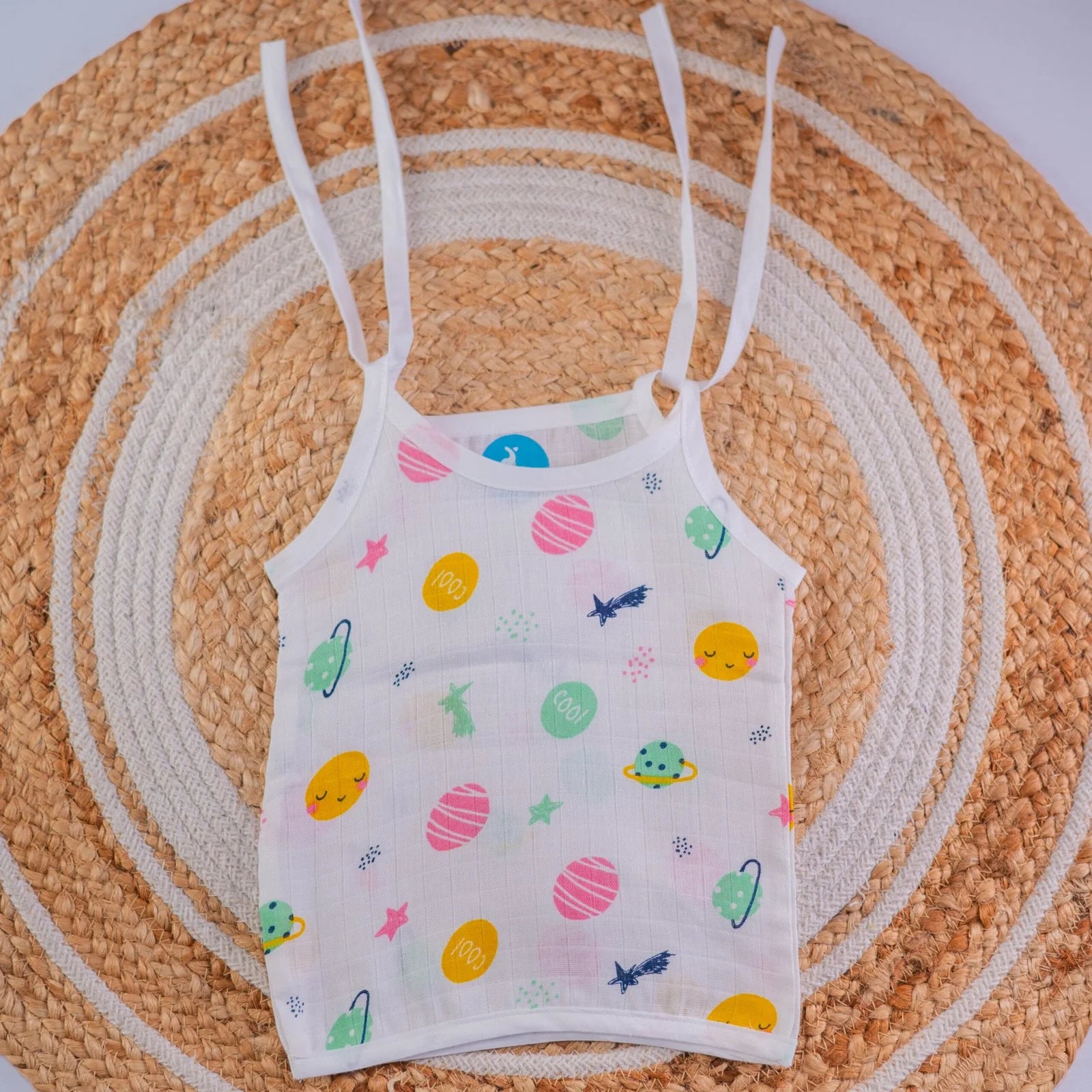 Saturn Knot Jabla – 100% Cotton for Newborns