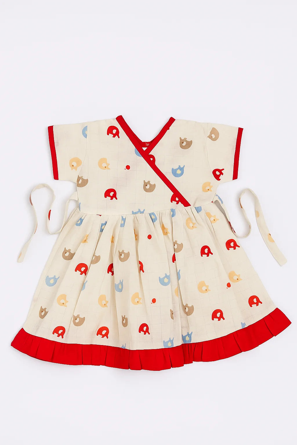Ellie – Muslin Crossover Frock