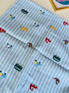 Muslin Blanket – 2 layered (Blue)
