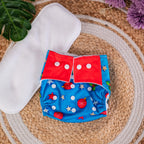 The Tiny Tots Organic Reusable Cloth Diapers – Red Star