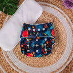 The Tiny Tots Organic Reusable Cloth Diapers – Space