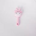 Cow Rattle Teether -Pink