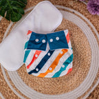 The Tiny Tots Organic Reusable Cloth Diapers – Stripe