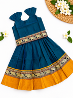 Narayanpet - Peacock Blue