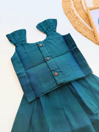 Narayanpet - Deep Teal Blue