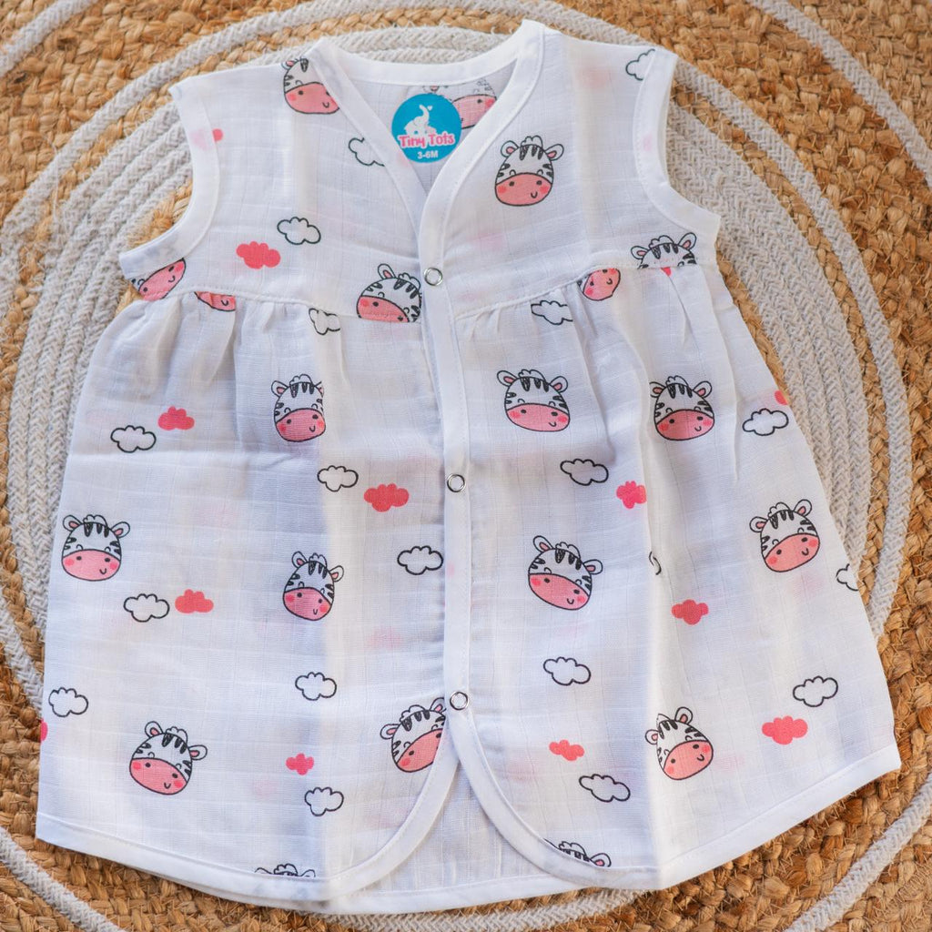 Cow – Chest cut Muslin Frock
