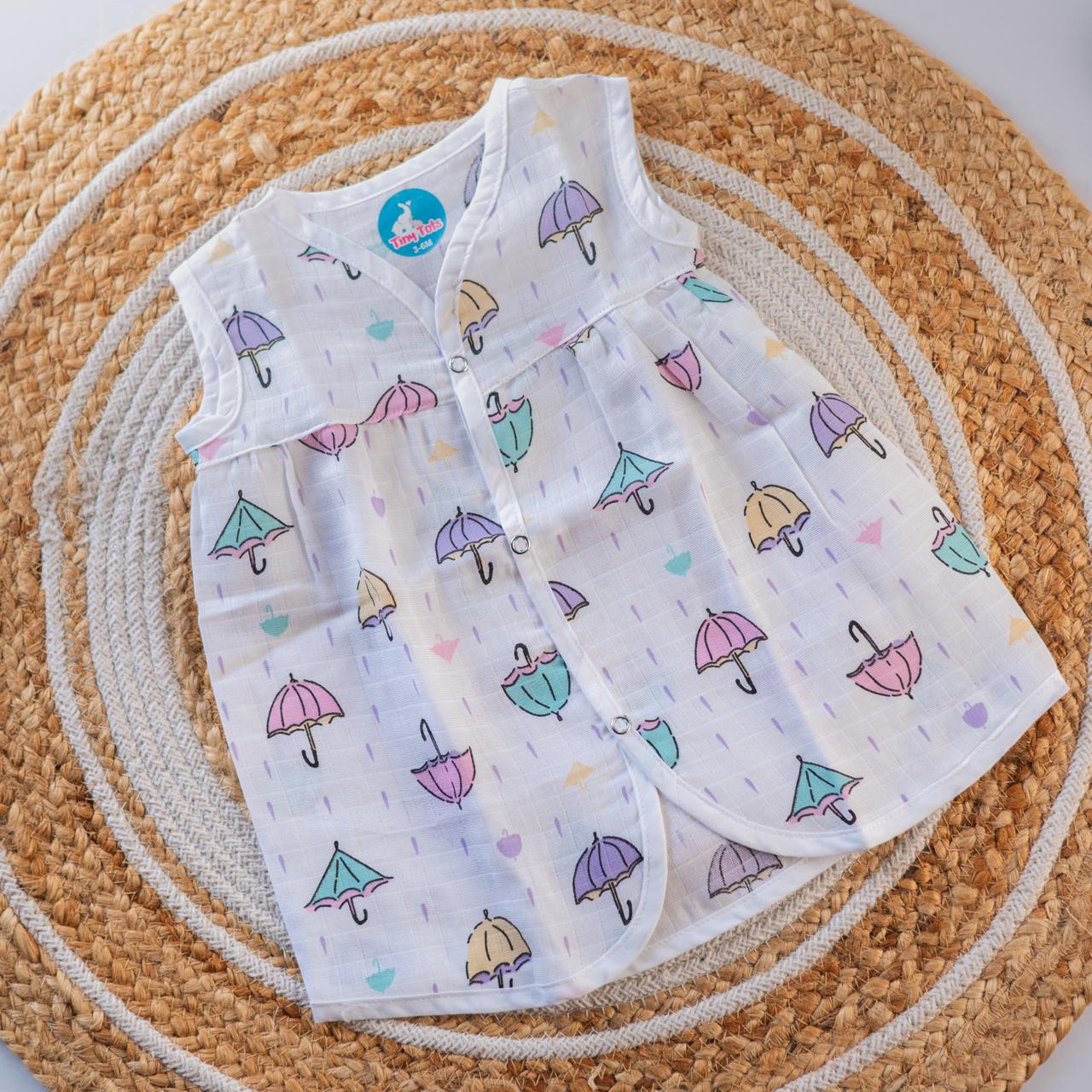 Umbrella – Chest cut Muslin Frock