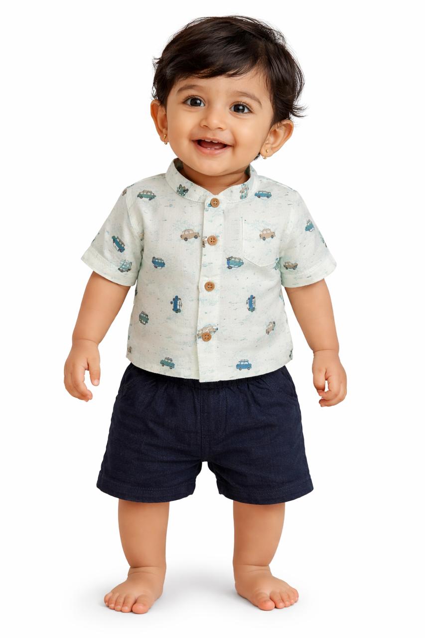 A Car Prints – Short Set