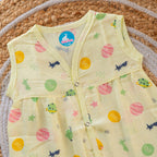 Saturn – Chest cut Colour Muslin Frock
