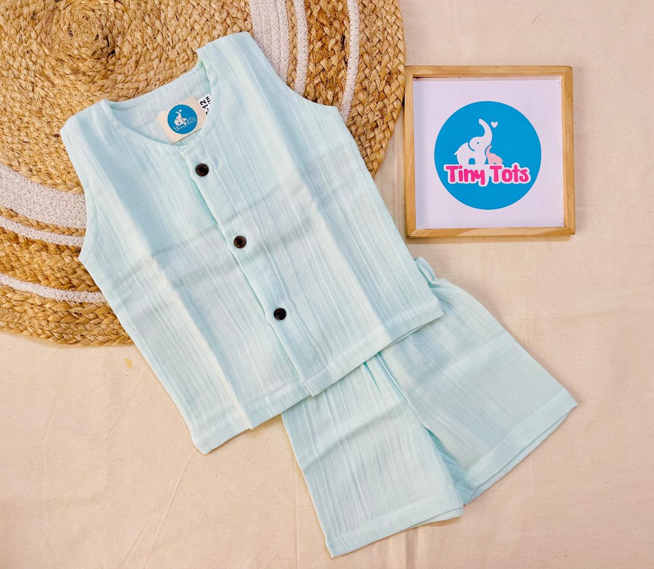 Jabla Short Set – Light Pastel Blue