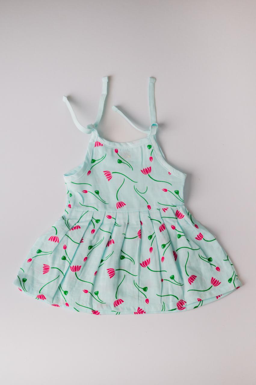 Pichwai – Muslin Knot Frock