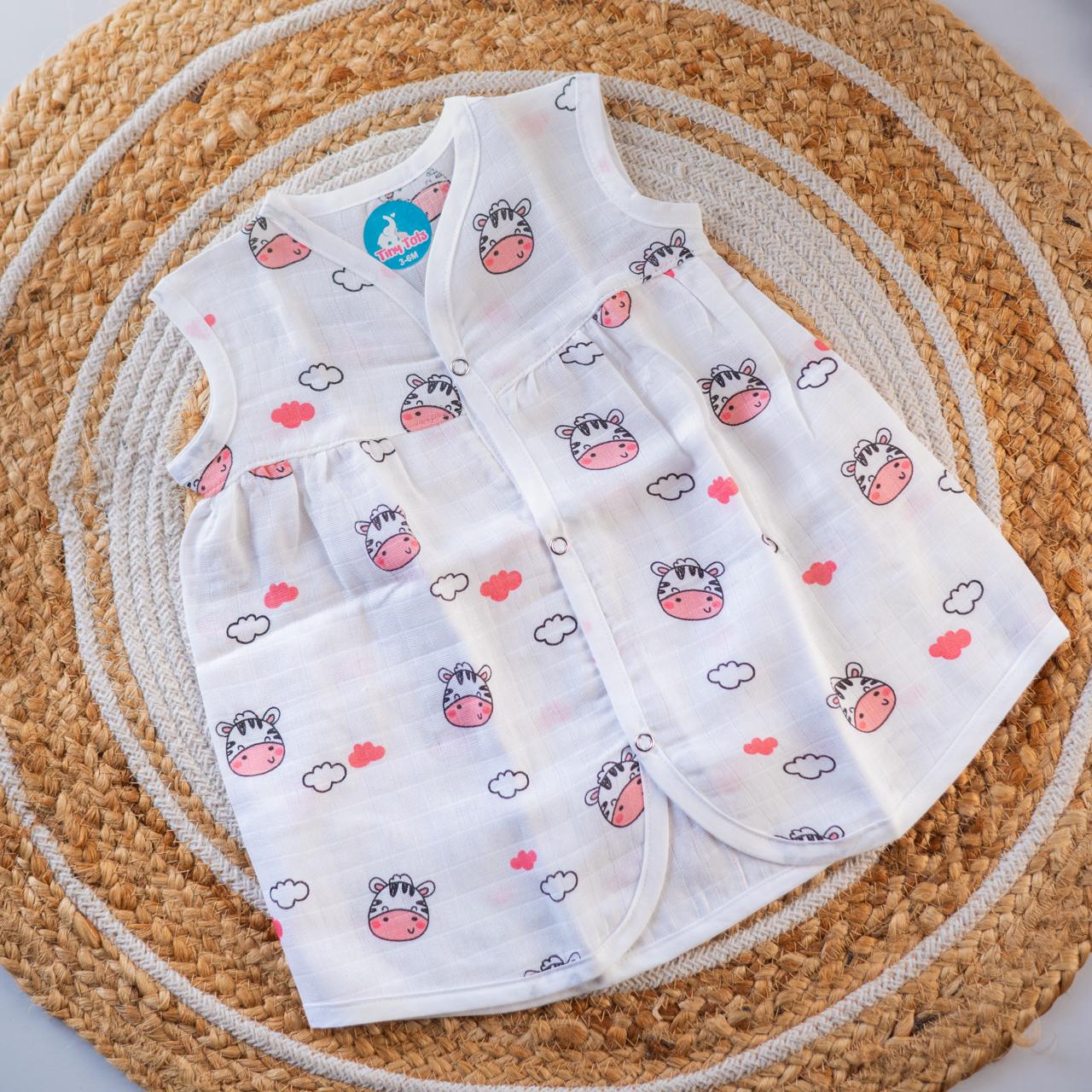 Cow – Chest cut Muslin Frock