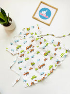 Car – Muslin Crossover Frock