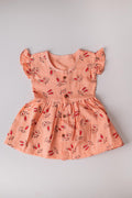 Bunny – Muslin Front Button Frock